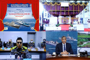 GRSE ACHIEVES TWIN MILESTONES: KEEL LAYING OF 3rd SURVEY VESSEL (LARGE) & 1st ANTI-SUBMARINE WARFARE SHALLOW WATER CRAFT