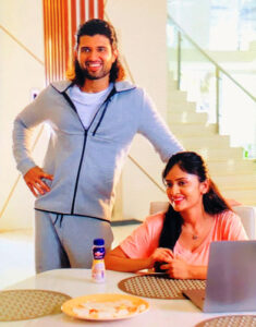 Sanya Thakur shooting with Vijay Devrakonda!